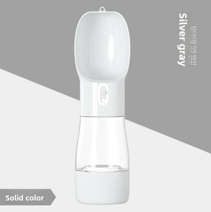 Vaso portátil para agua y comida para mascotas