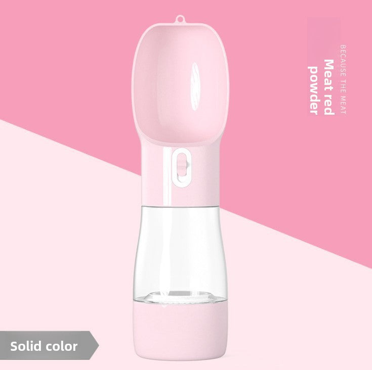 Vaso portátil para agua y comida para mascotas