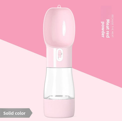 Vaso portátil para agua y comida para mascotas