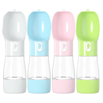 Vaso portátil para agua y comida para mascotas
