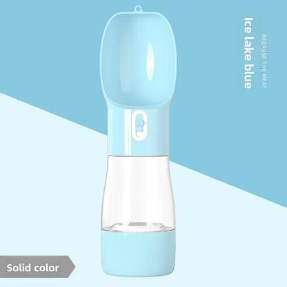 Vaso portátil para agua y comida para mascotas